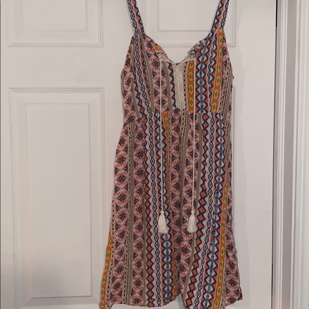 Multi colored women’s spring dress